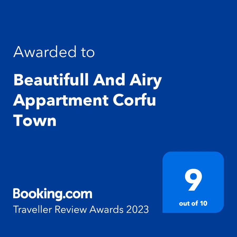 Beautifull And Airy Appartment Corfu Town Kanoni  Bagian luar foto
